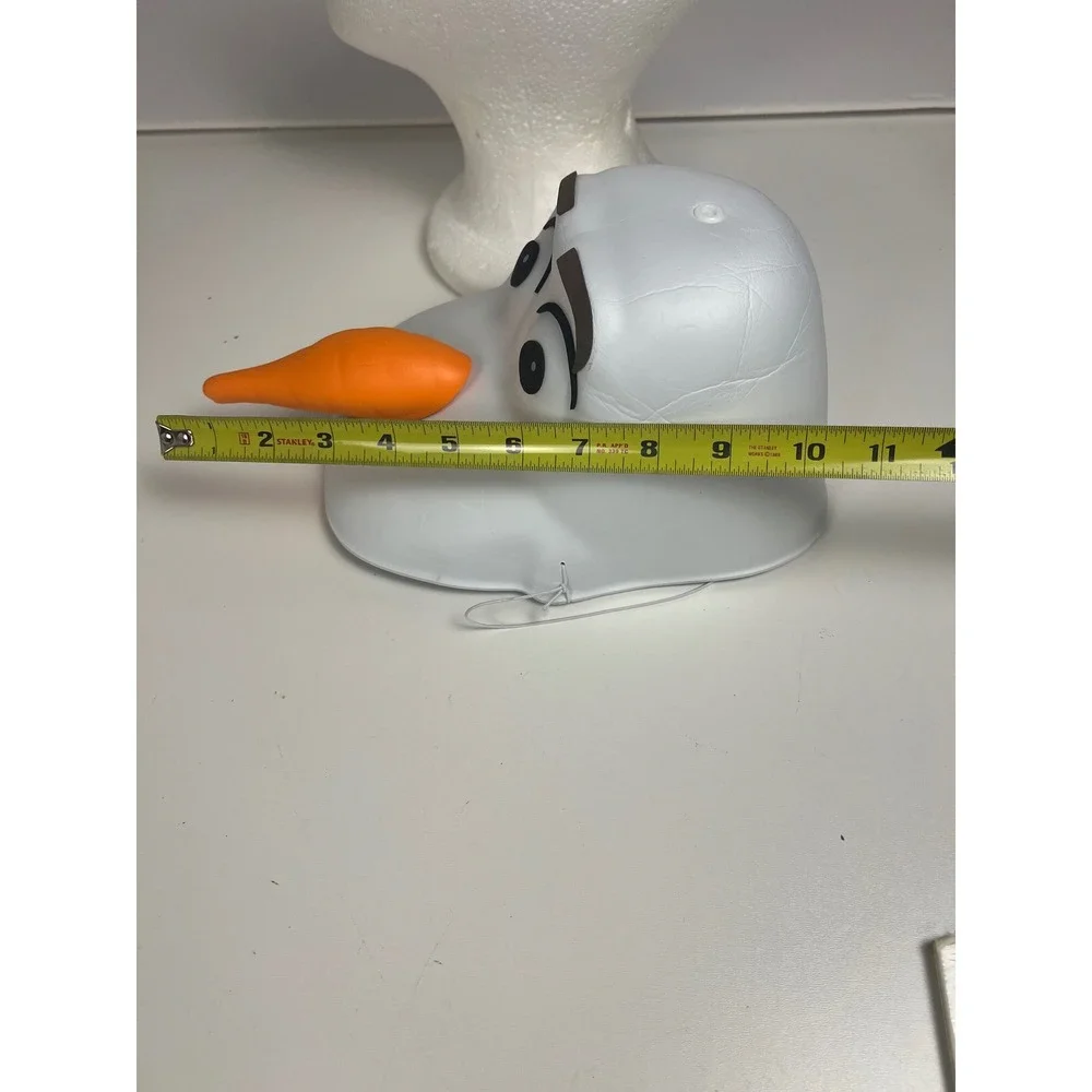Disney On Ice Olaf Snowman Head Mask Costume Hat Child‎ One Size
